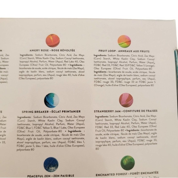 🛑 2 / $40 Sale! Naturally Vain Handmade Natural Bathbombs 9 count NWT - Picture 6 of 12